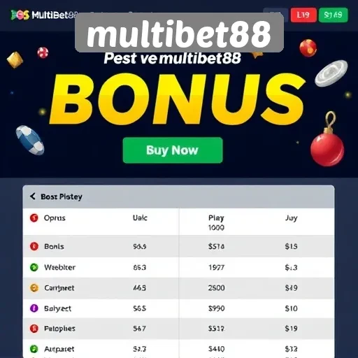Berbagai Jenis Bonus yang Tersedia di Multibet88 untuk Pemain